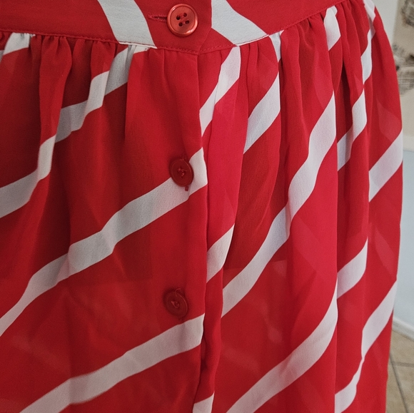 Chaus Women Striped Skirt - Picture 2 of 4